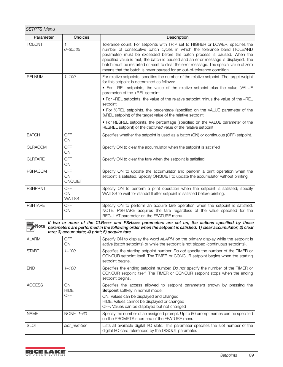 Rice Lake 920i USB Installation Manual V5.05 User Manual | Page 95 / 142
