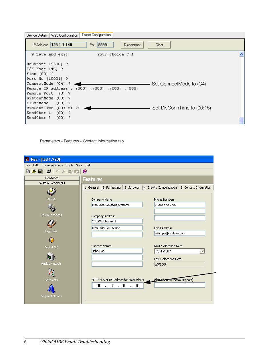 Rice Lake 920i Programmable HMI Indicator/Controller - Troubleshooting User Manual | Page 6 / 7