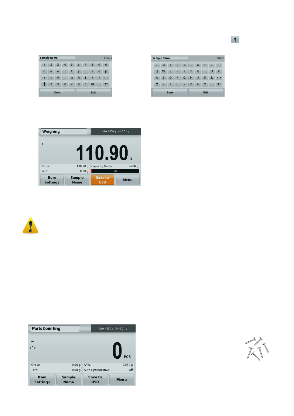 Rice Lake Adventurer Pro Series Precision, Ohaus User Manual | Page 13 / 59