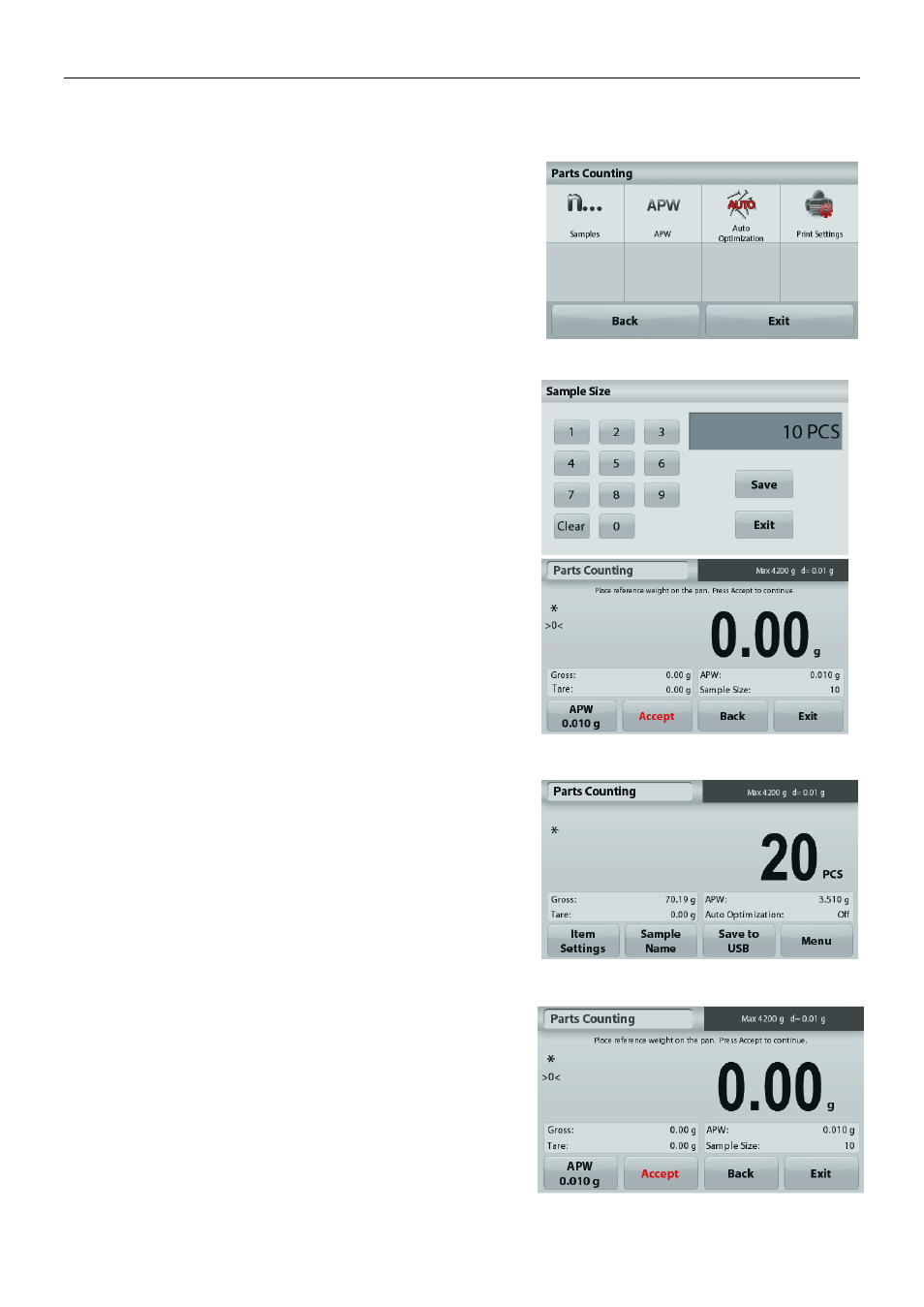 Rice Lake Adventurer Pro Series Precision, Ohaus User Manual | Page 14 / 59