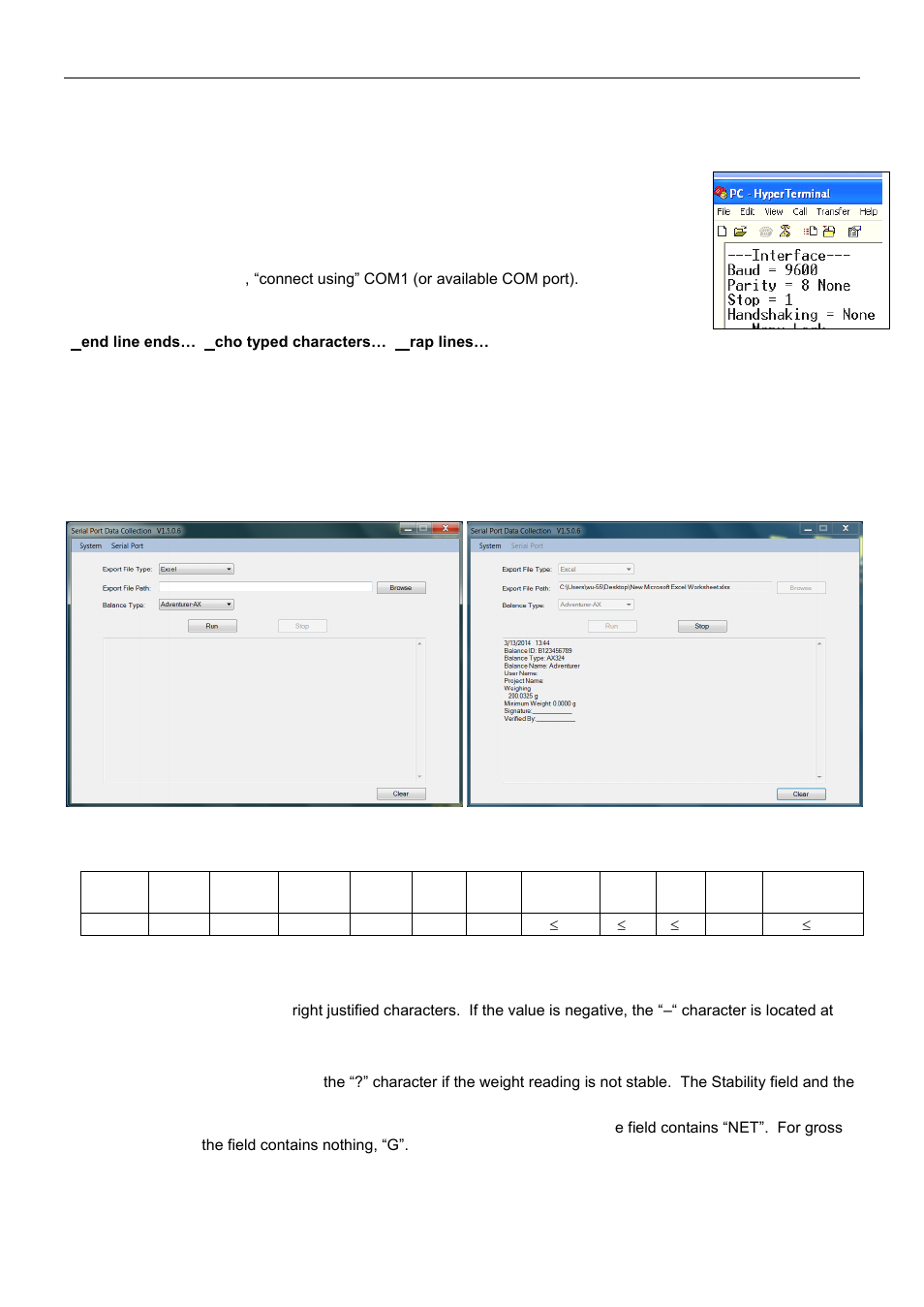 Rice Lake Adventurer Pro Series Precision, Ohaus User Manual | Page 42 / 59