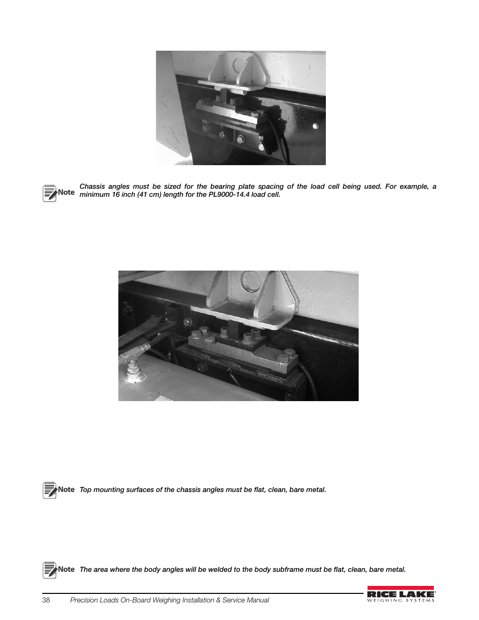 Rice Lake Combination System - Precision Loads On-Board Weighing Systems User Manual | Page 42 / 80
