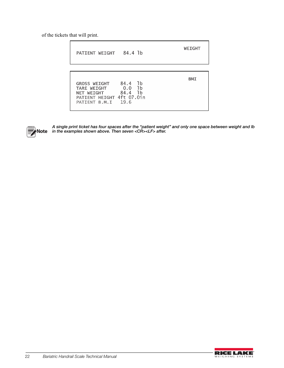 Rice Lake Bariatric Handrail with Chair Seat (250-10-4) - Technical Instructions User Manual | Page 26 / 32