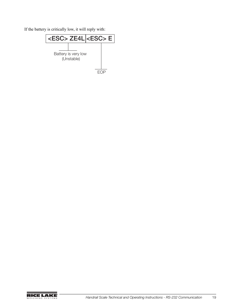 Rice Lake Bariatric/Handrail Scale (240-10) User Manual | Page 23 / 32