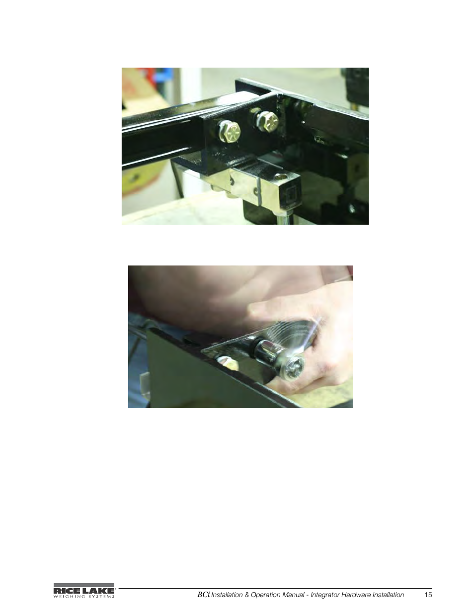 Rice Lake BCi Belt Scale - Installation & Operation Manual Version 2.00 User Manual | Page 21 / 74