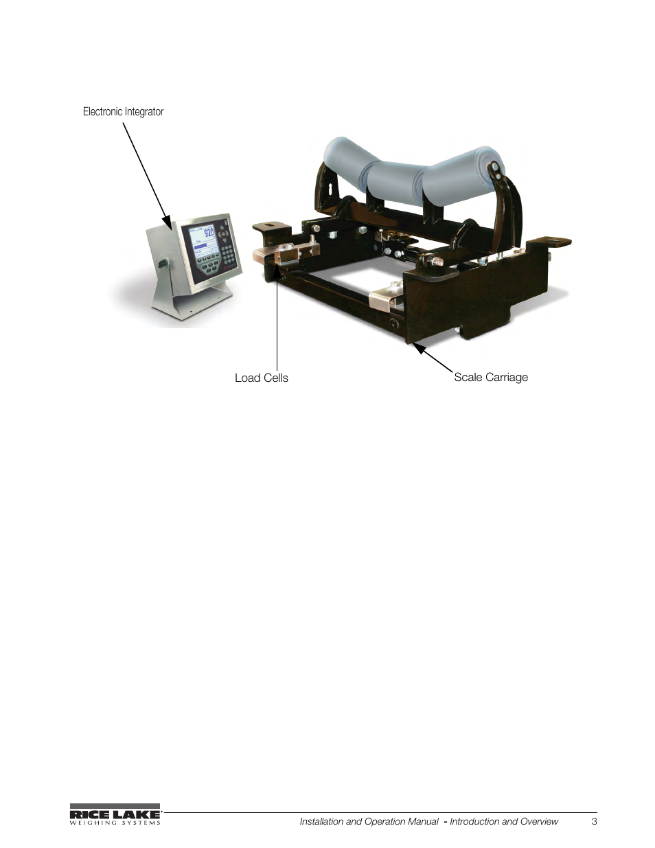 Rice Lake BCi Belt Scale - Installation and Operation Manual Version 2.03 User Manual | Page 9 / 74