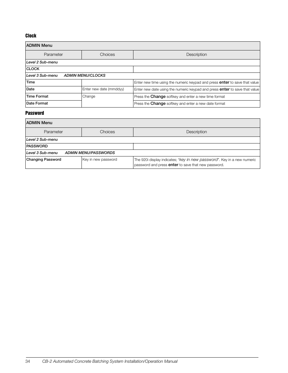 Rice Lake CB-2 Concrete Batch Controller Version 1.0 User Manual | Page 38 / 60