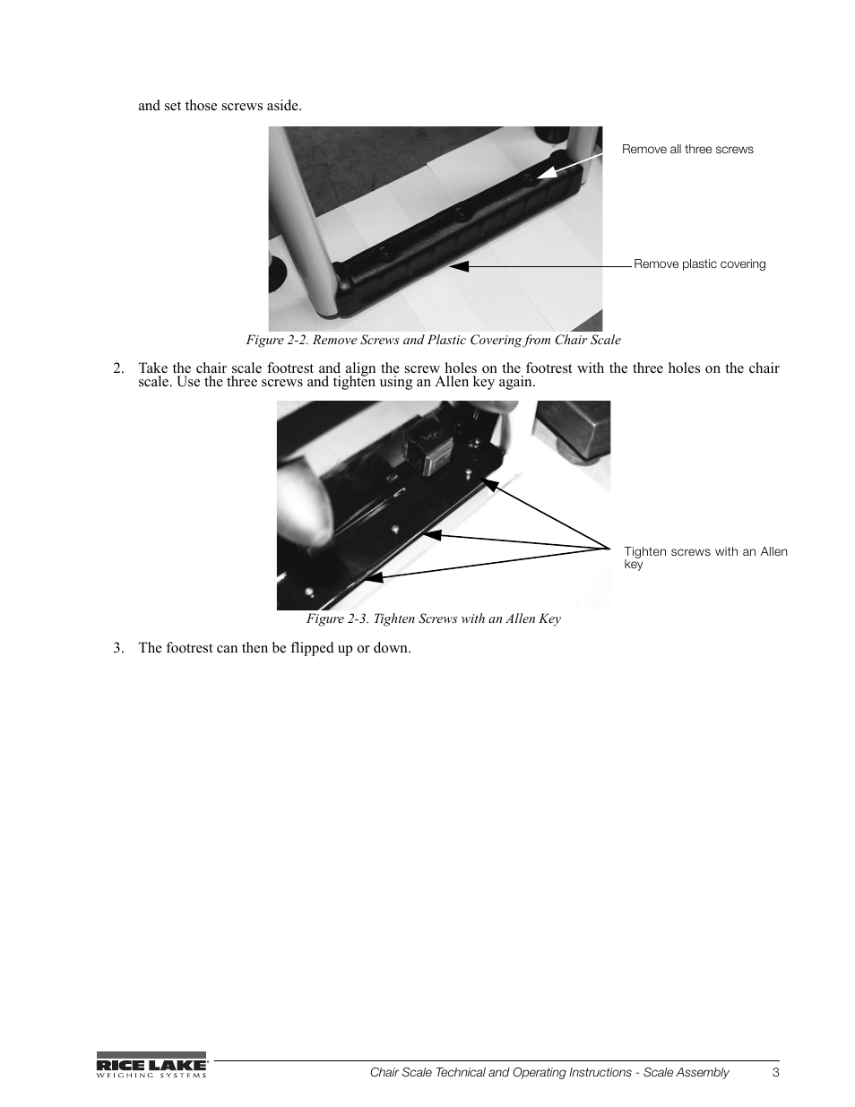 Rice Lake Chair Scales User Manual | Page 7 / 32