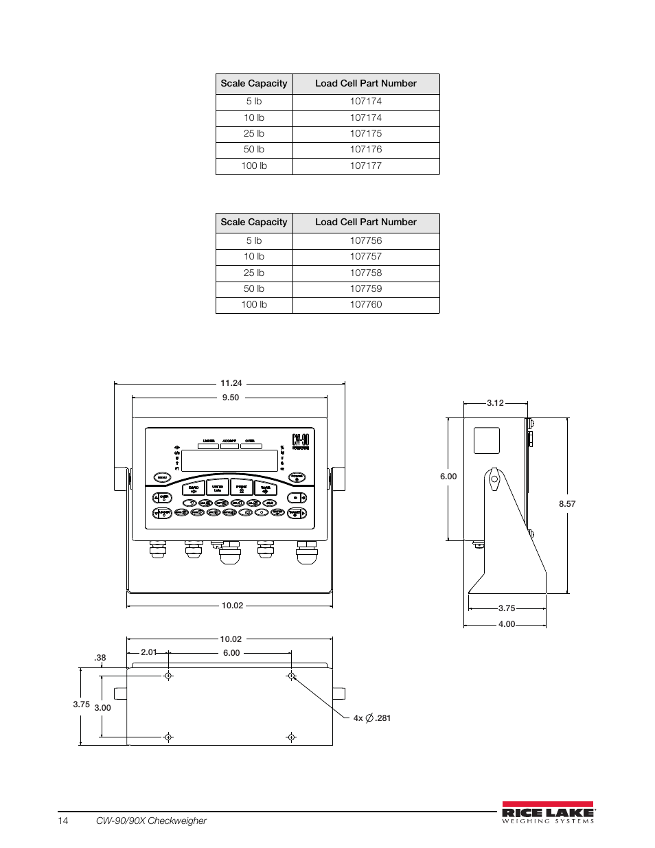 Rice Lake Static Weighing User Manual | Page 18 / 78