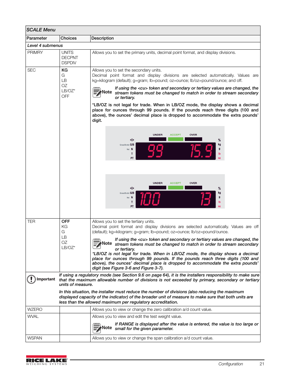 Rice Lake Static Weighing User Manual | Page 25 / 78