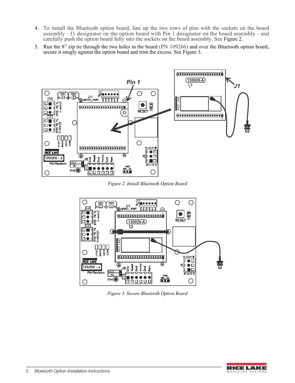 Rice Lake CLS-420 Cargo Lift Scale - Bluetooth Option User Manual | Page 2 / 6