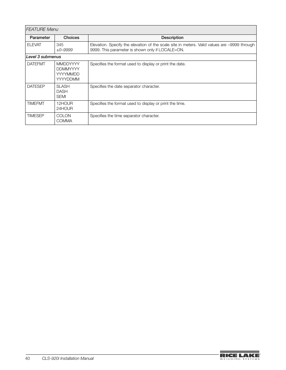 Rice Lake CLS-920i Cargo Lift Scale Installation Manual User Manual | Page 44 / 98