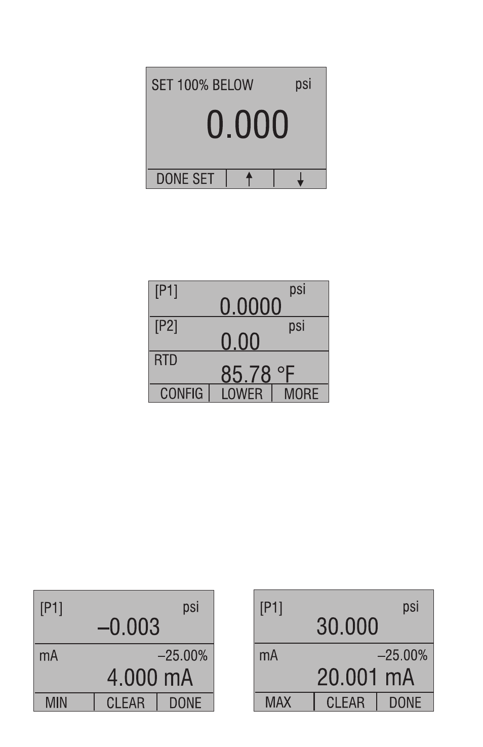 Minimum and maximum storage capability | Rice Lake Condec 3030 User Manual | Page 24 / 46