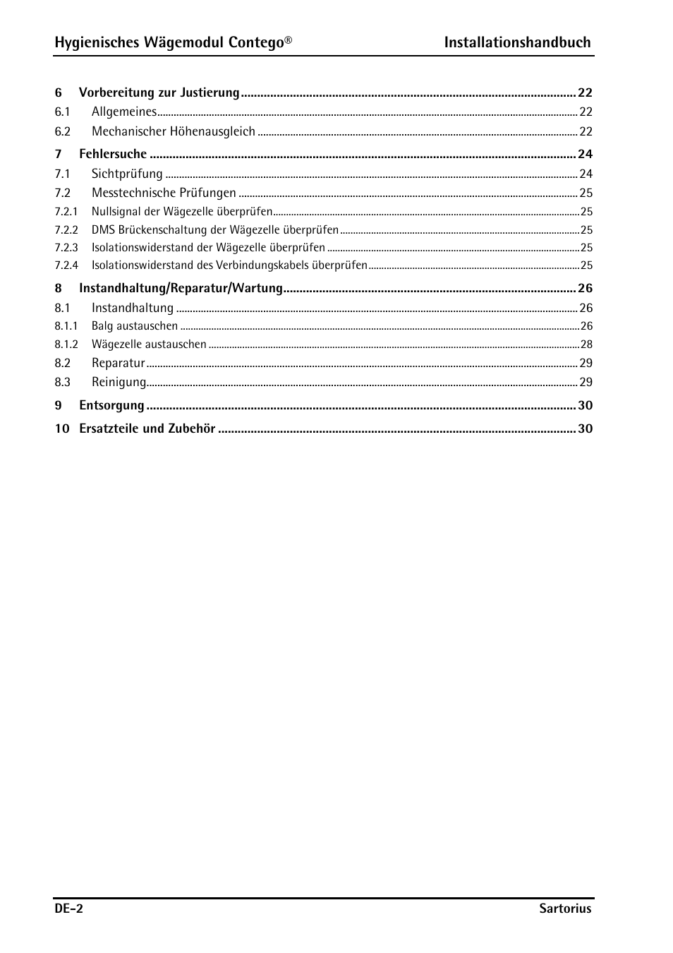 Rice Lake Contego-Hygienic Weigh Module Kits, Lateral Cable Outlet User Manual | Page 34 / 96