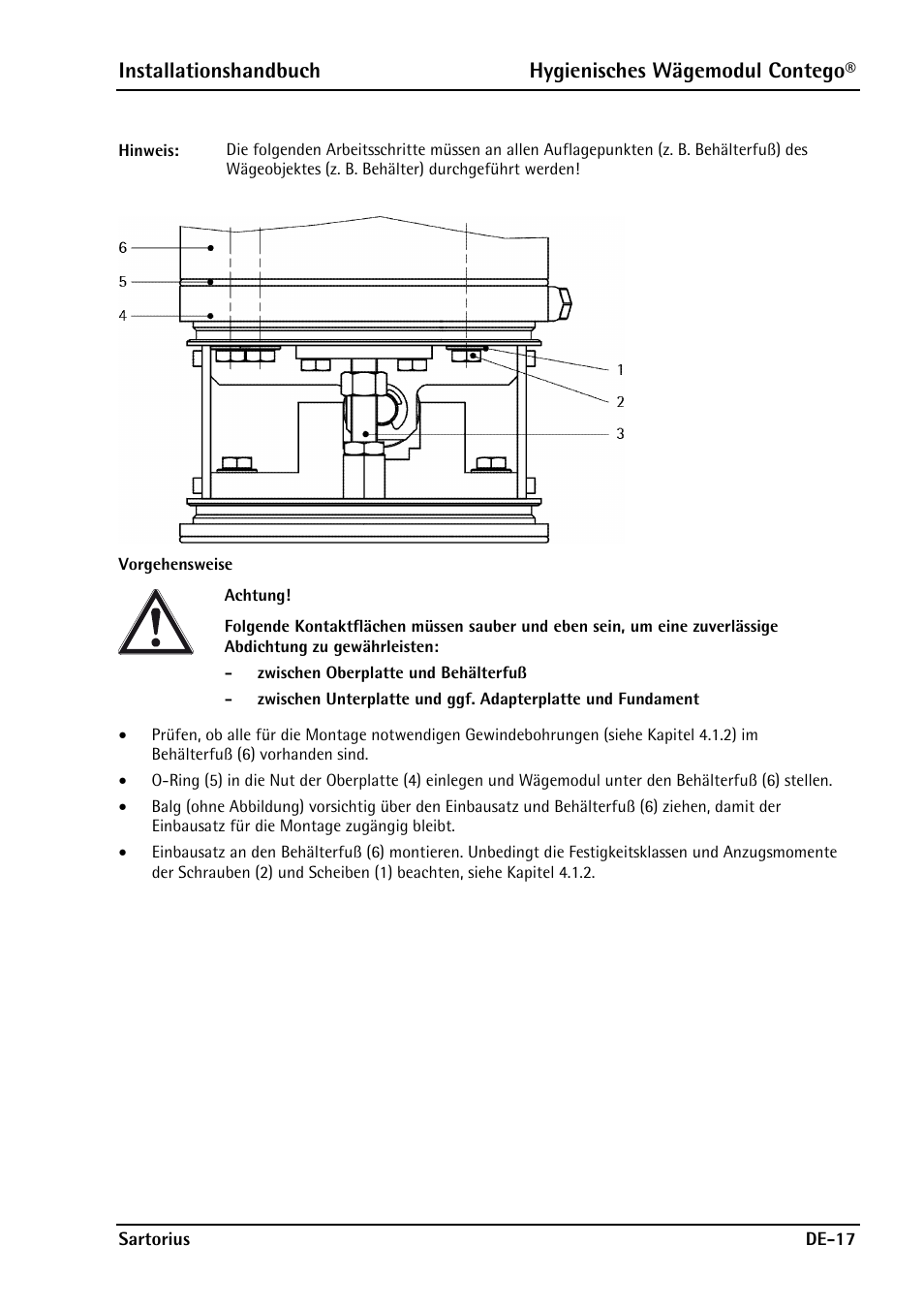 Rice Lake Contego-Hygienic Weigh Module Kits, Lateral Cable Outlet User Manual | Page 49 / 96