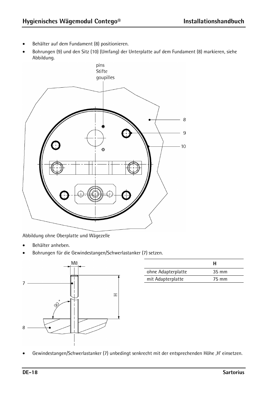 Rice Lake Contego-Hygienic Weigh Module Kits, Lateral Cable Outlet User Manual | Page 50 / 96