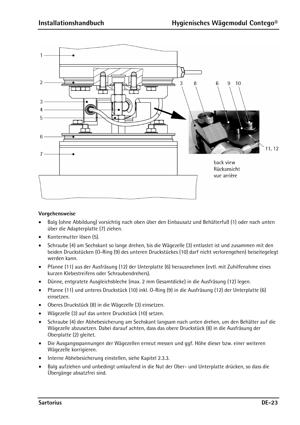 Rice Lake Contego-Hygienic Weigh Module Kits, Lateral Cable Outlet User Manual | Page 55 / 96