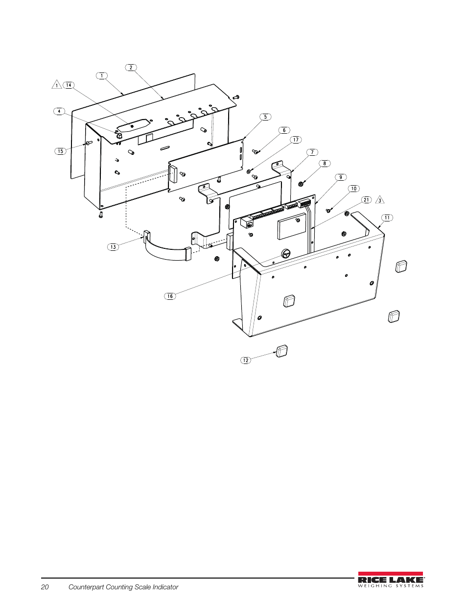 Rice Lake Counterpart Configurable Counting Indicator - Installation and Operation Manual V2.3 - Rev C User Manual | Page 26 / 112