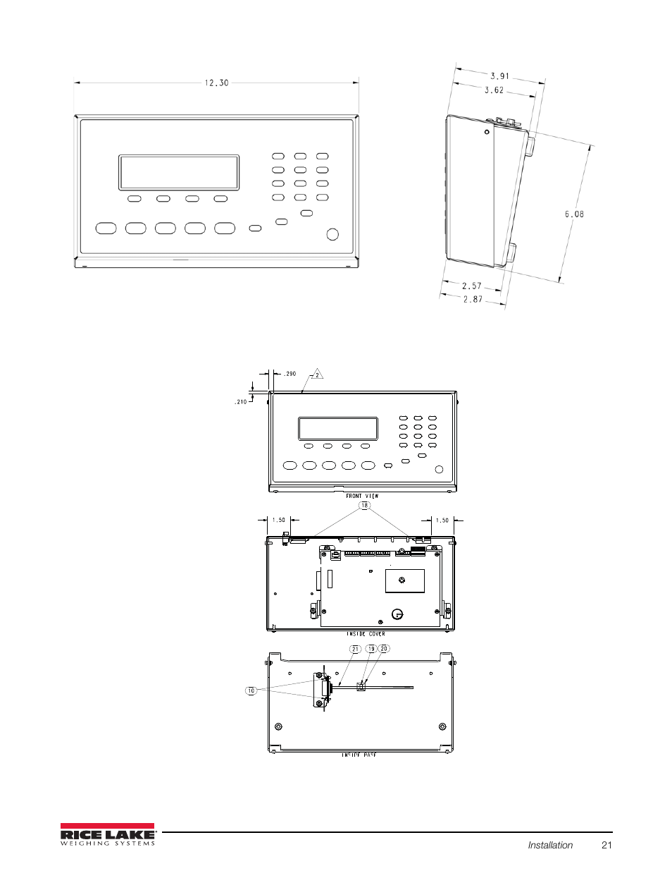 Rice Lake Counterpart Configurable Counting Indicator - User Manual Rev. E - Version 2.5 User Manual | Page 27 / 112