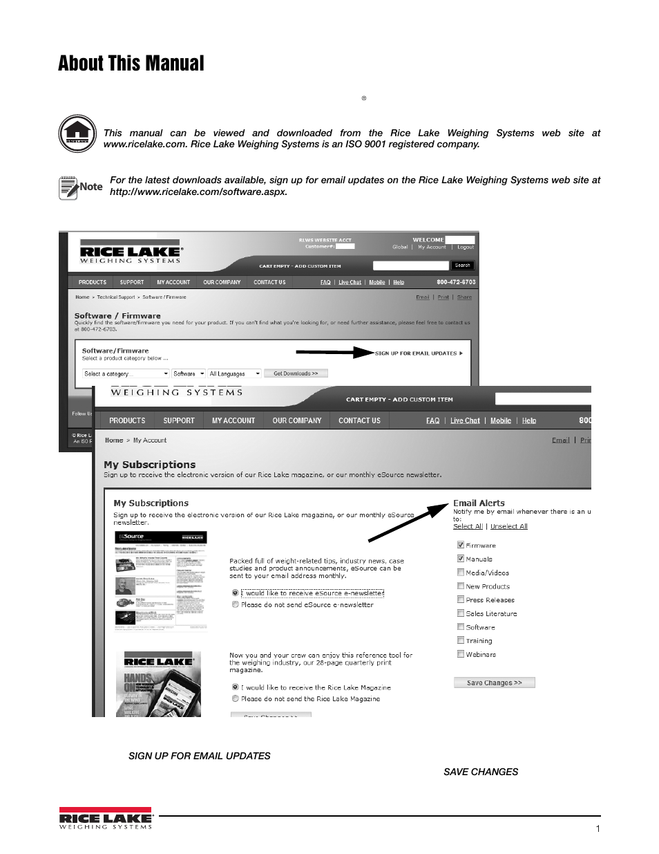 About this manual | Rice Lake Counterpart Configurable Counting Indicator - User Manual Rev. E - Version 2.5 User Manual | Page 7 / 112