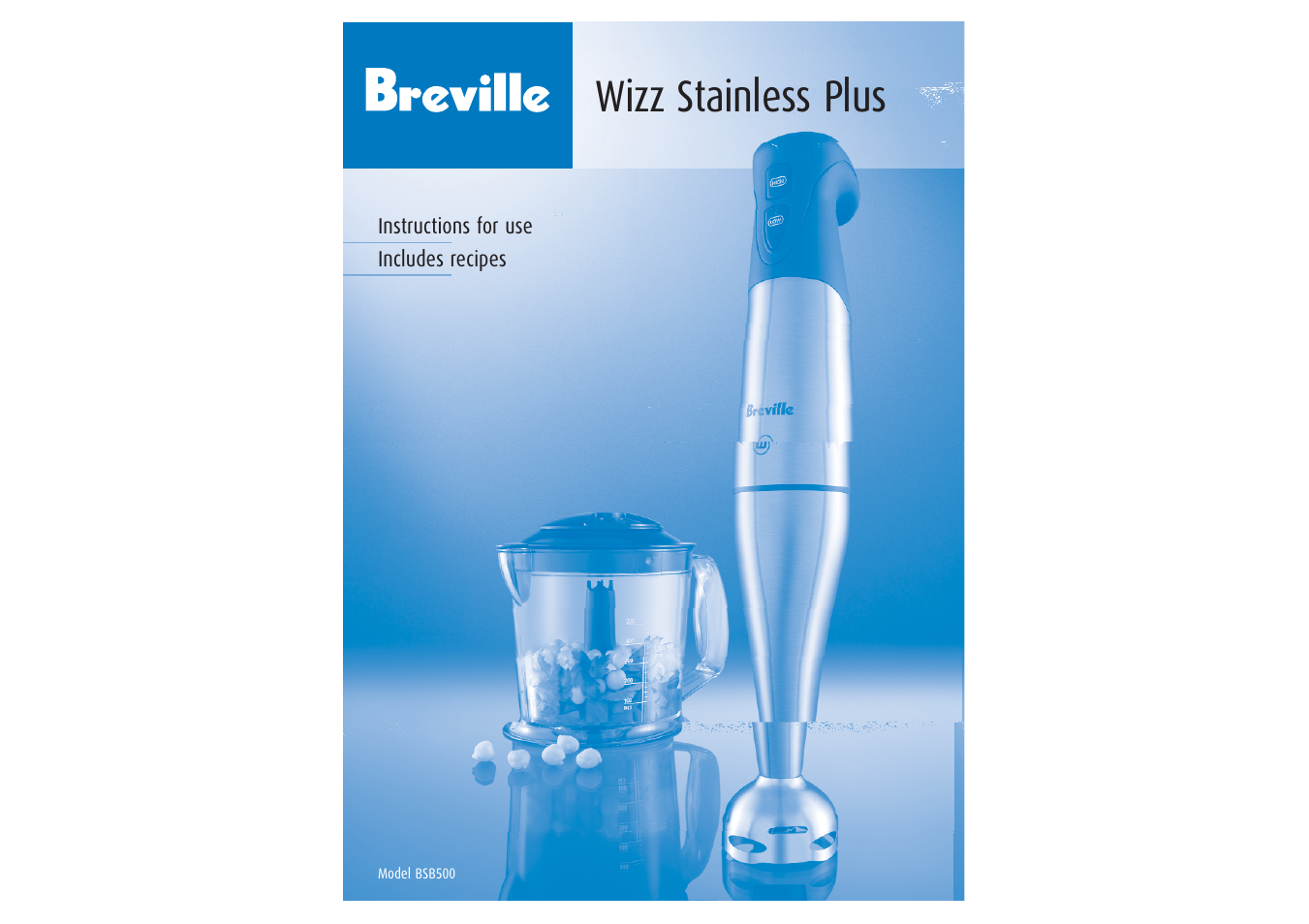 Breville BSB500 User Manual | 18 pages