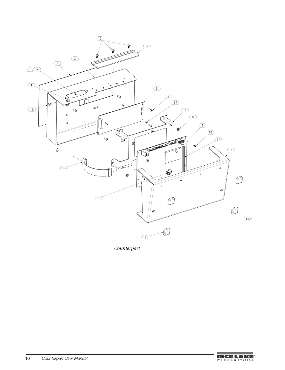 Rice Lake Counterpart Configurable Counting Indicator - User Manual - Version 2.0 User Manual | Page 22 / 98