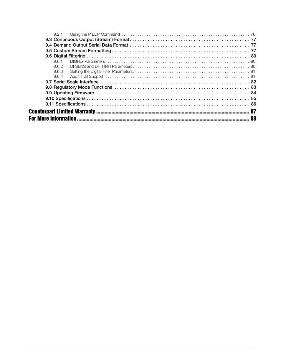 Counterpart limited warranty for more information | Rice Lake Counterpart Configurable Counting Indicator - User Manual - Version 2.0 User Manual | Page 5 / 98