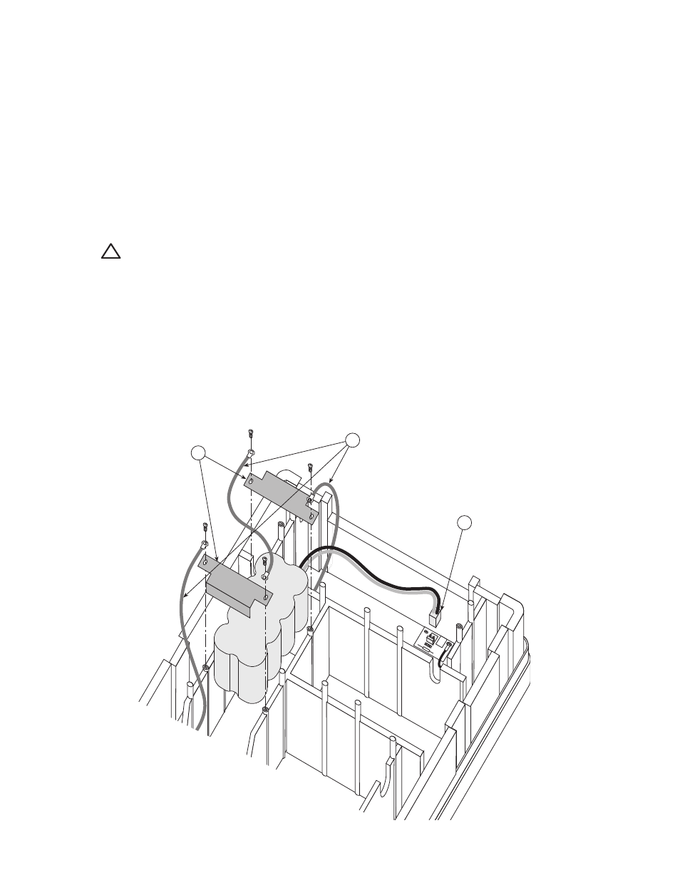 5 iq6200 battery pack installation | Rice Lake Counting Scales - IQ6500 Installation and Operation Manual User Manual | Page 35 / 41