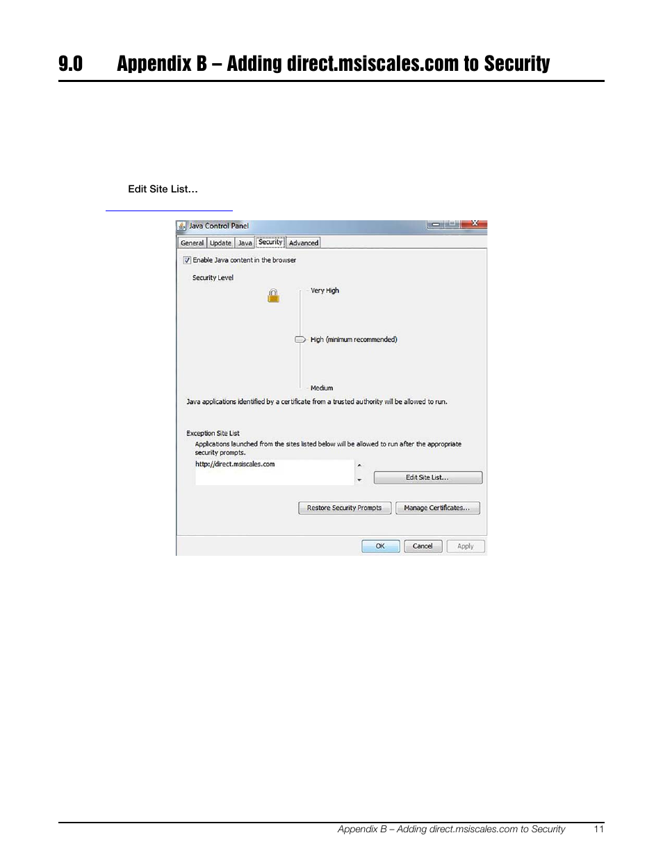 Rice Lake MSI Crane Scales - Ethernet Option User Manual | Page 15 / 20