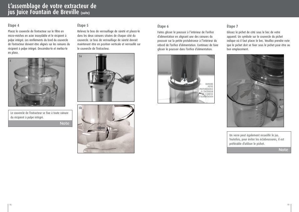 Breville BJE200XL User Manual | Page 23 / 54