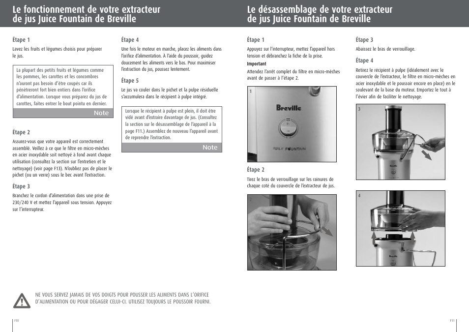 Breville BJE200XL User Manual | Page 24 / 54