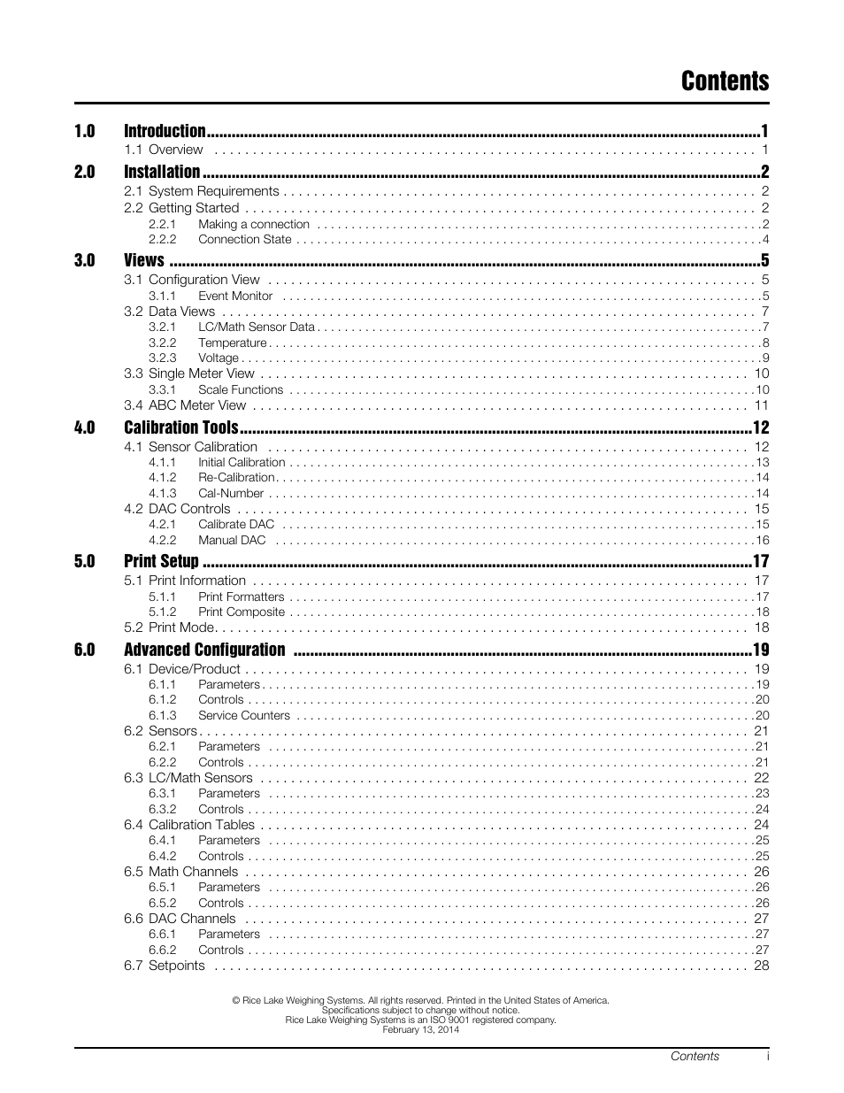 Rice Lake MSI-8000 RF Remote Display - ScaleCore Configuration Management Program (ScCMP) User Manual | Page 3 / 44