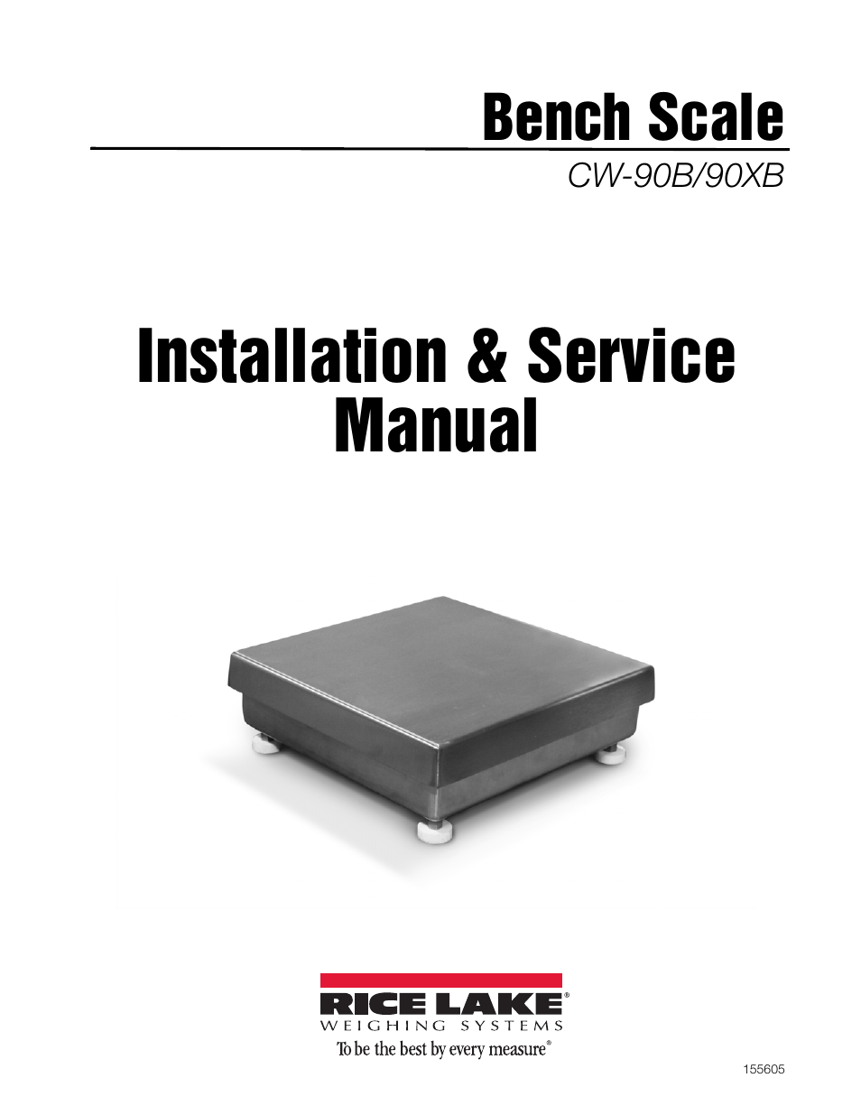 Rice Lake CW-90X Base User Manual | 16 pages