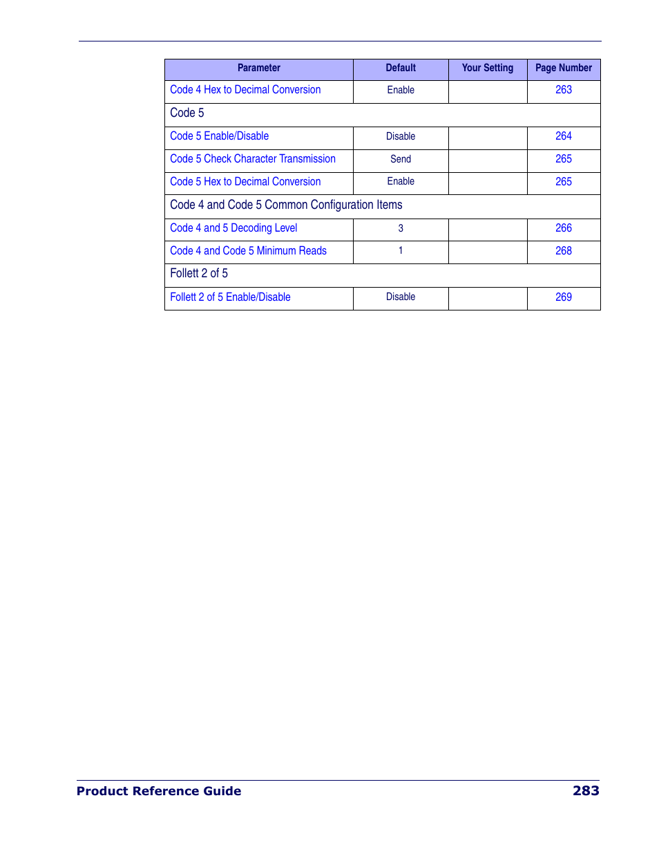 Rice Lake Datalogic PowerScan PD7100 Series Laser Scanner User Manual | Page 291 / 324