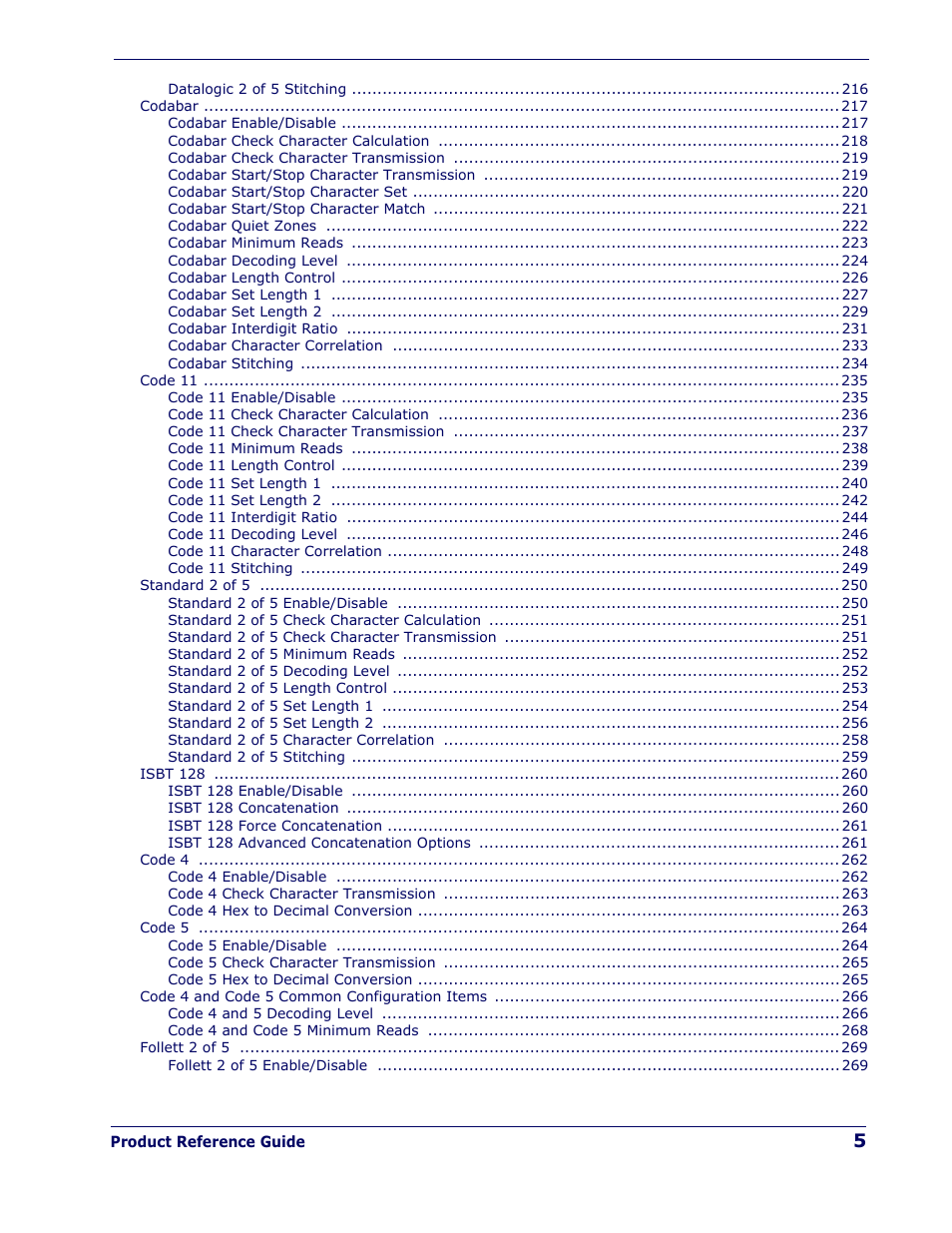 Rice Lake Datalogic PowerScan PD7100 Series Laser Scanner User Manual | Page 7 / 324