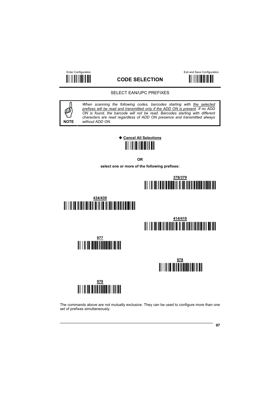 М$+;о, М$-?о, Ìet0wî | Ìet7977qî, Ìet8978zî, Ìet9979cî | Rice Lake Datalogic PowerScan RF 8000 Series Laser Scanner User Manual | Page 105 / 212