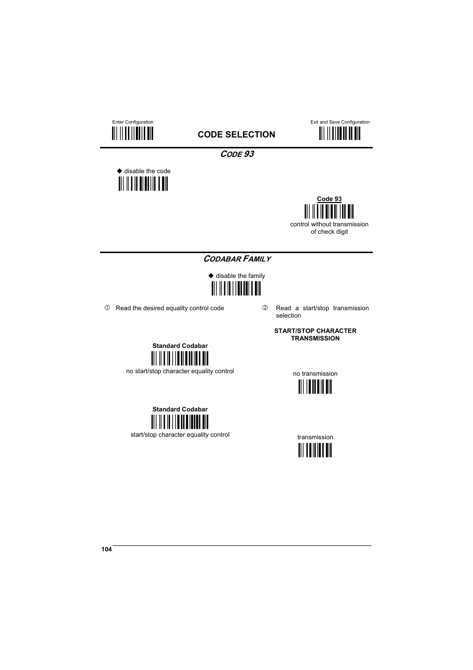 М$+;о, М$-?о, Ìak0aî | Ìak1dî, Ìad0sî, Мad113о, М12о, Мad127о, М23о | Rice Lake Datalogic PowerScan RF 8000 Series Laser Scanner User Manual | Page 112 / 212