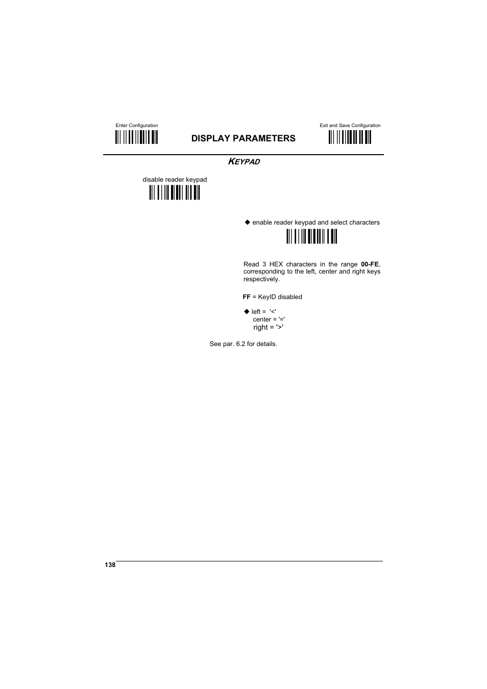 М$+;о, М$-?о, Ìik0iî | Ìik1lî | Rice Lake Datalogic PowerScan RF 8000 Series Laser Scanner User Manual | Page 146 / 212