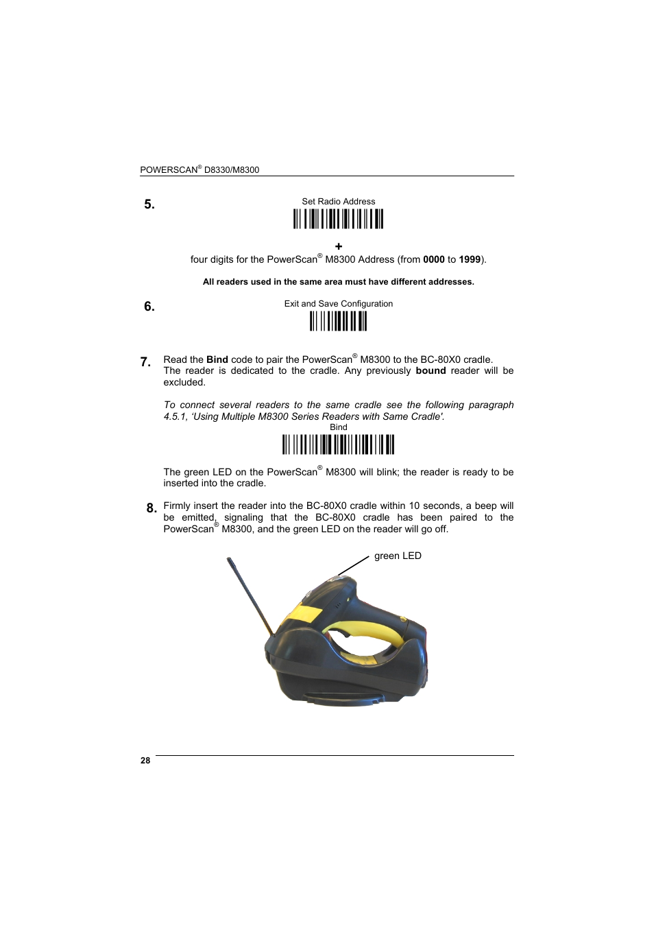 Ìra0rfhî, М$-?о, Ì$+rn0$-iî | Rice Lake Datalogic PowerScan RF 8000 Series Laser Scanner User Manual | Page 36 / 212