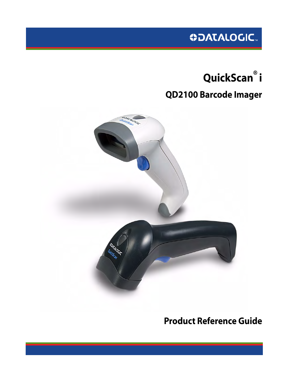 Rice Lake Datalogic QuickScan QD2100 Linear Imager Hand-held Scanner User Manual | 320 pages