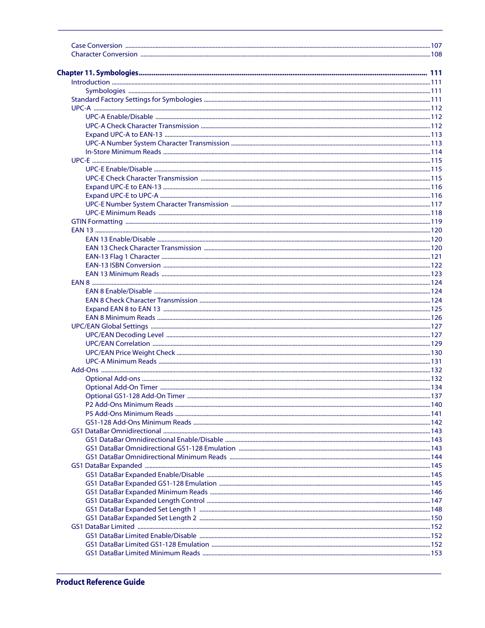 Rice Lake Datalogic QuickScan QD2100 Linear Imager Hand-held Scanner User Manual | Page 5 / 320