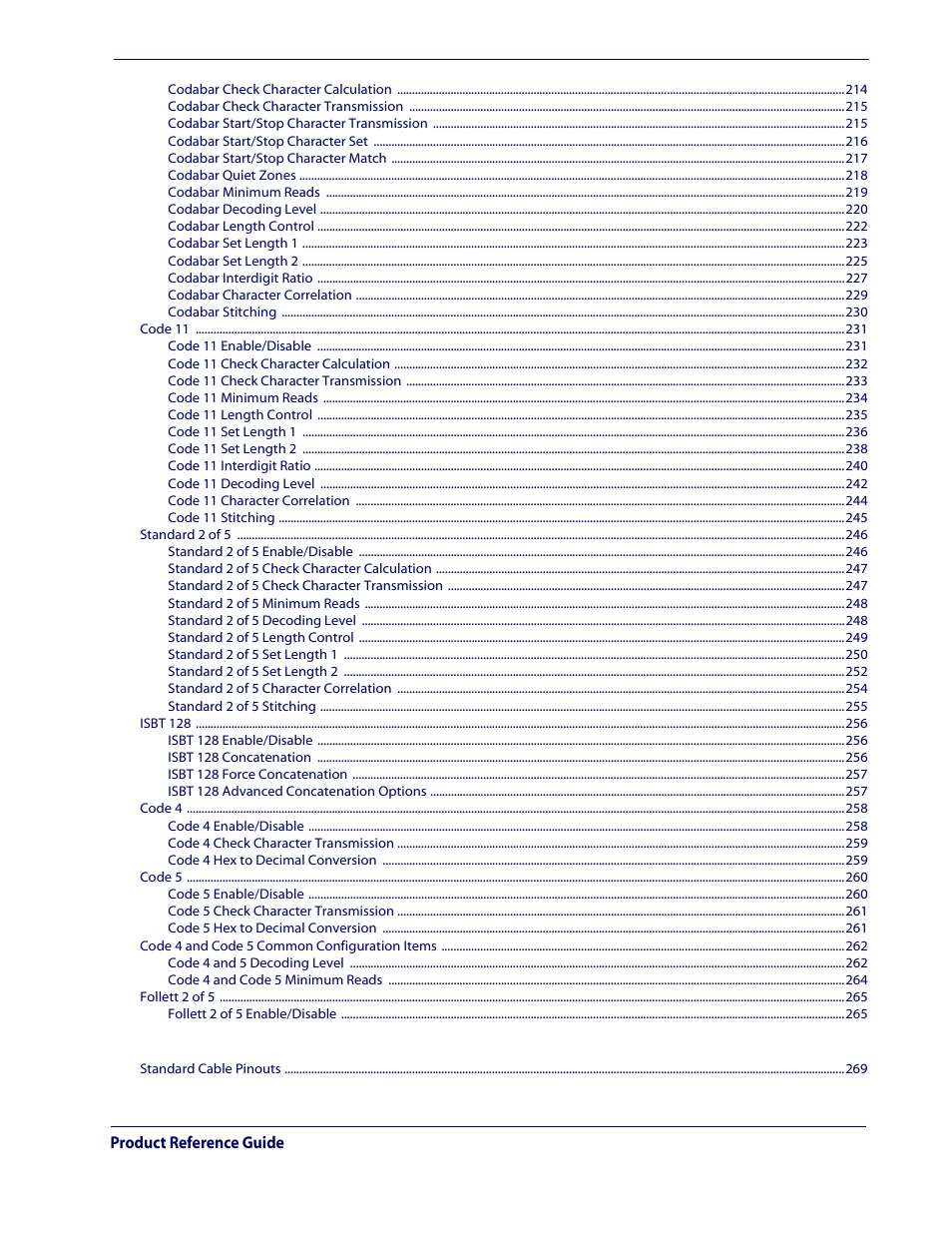 Rice Lake Datalogic QuickScan QD2100 Linear Imager Hand-held Scanner User Manual | Page 7 / 320