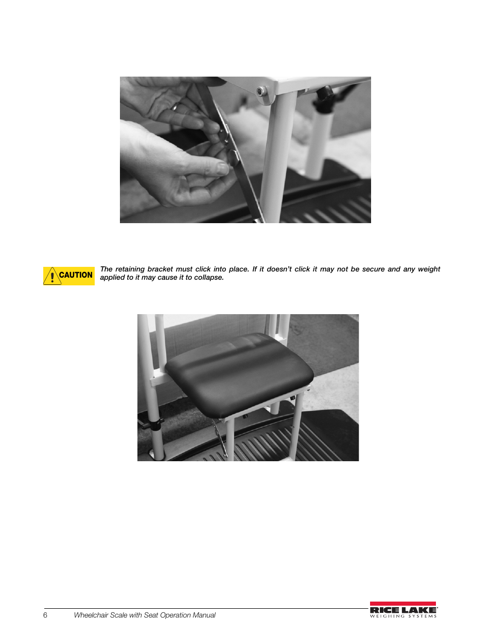 Rice Lake Dual Ramp Wheelchair Platform Scale with Seat (350-10-4) User Manual | Page 10 / 24