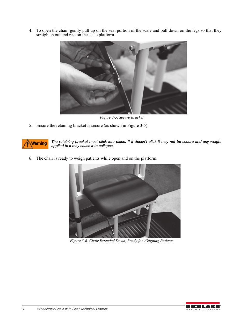 Rice Lake Dual Ramp Wheelchair Platform Scale with Seat (350-10-4) - Rice Lake User Manual | Page 10 / 34