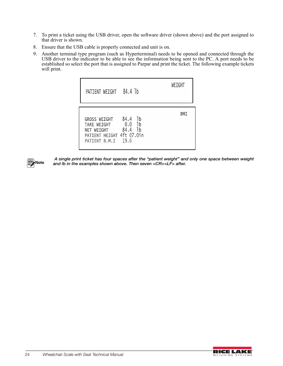 Rice Lake Dual Ramp Wheelchair Platform Scale with Seat (350-10-4) - Rice Lake User Manual | Page 28 / 34