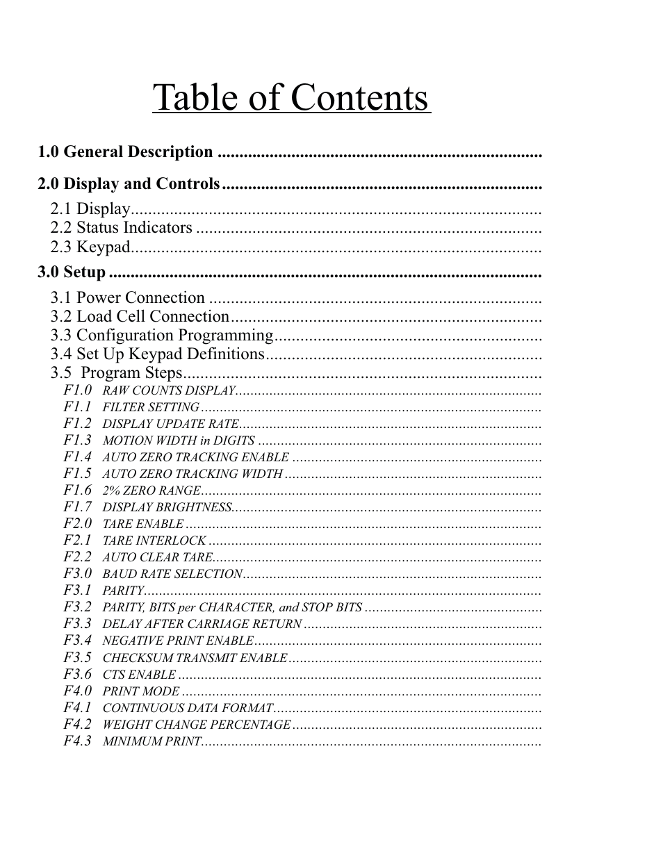 Rice Lake DWM-IV Digital Weighmeter Model 5 User Manual | Page 2 / 30