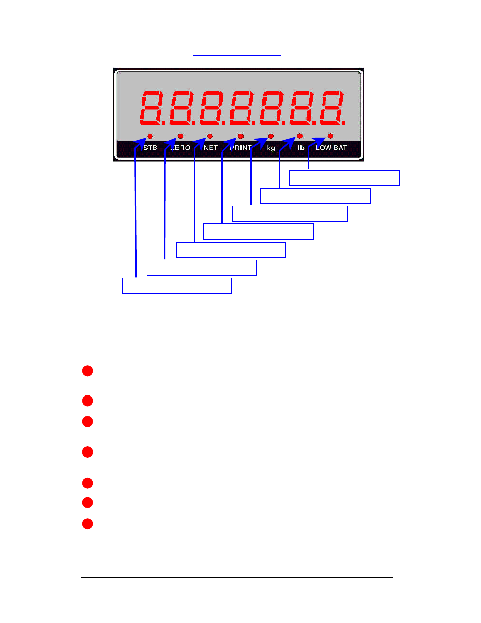 Status indicators | Rice Lake DWM-IV Weighmeter Series 9 Setup Manual User Manual | Page 6 / 35