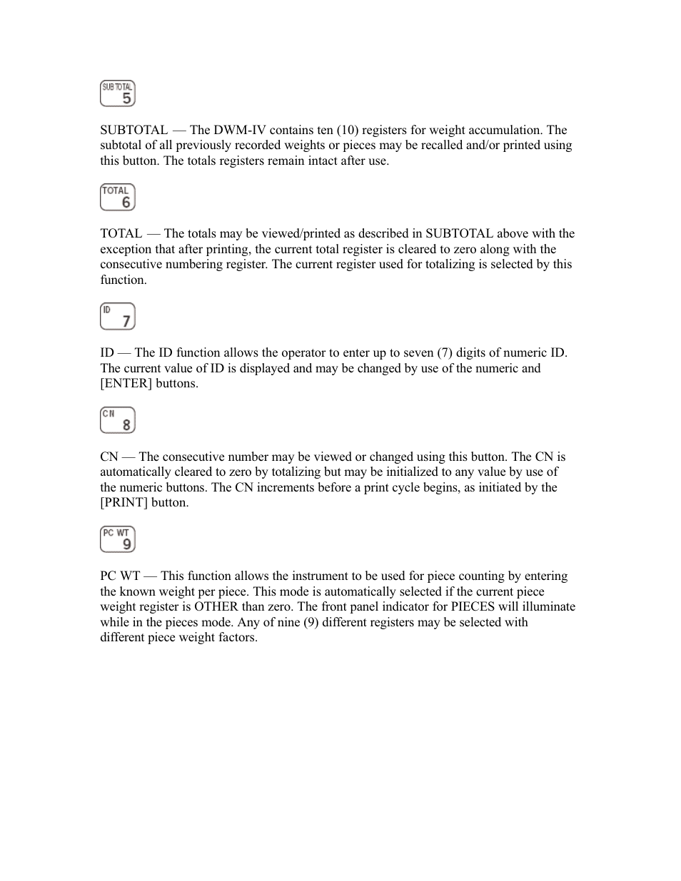 Rice Lake DWM-IV Weighmeter Standard Operators Manual User Manual | Page 14 / 62