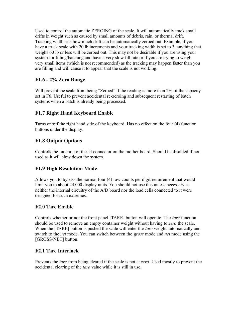 Rice Lake DWM-IV Weighmeter Standard Operators Manual User Manual | Page 21 / 62