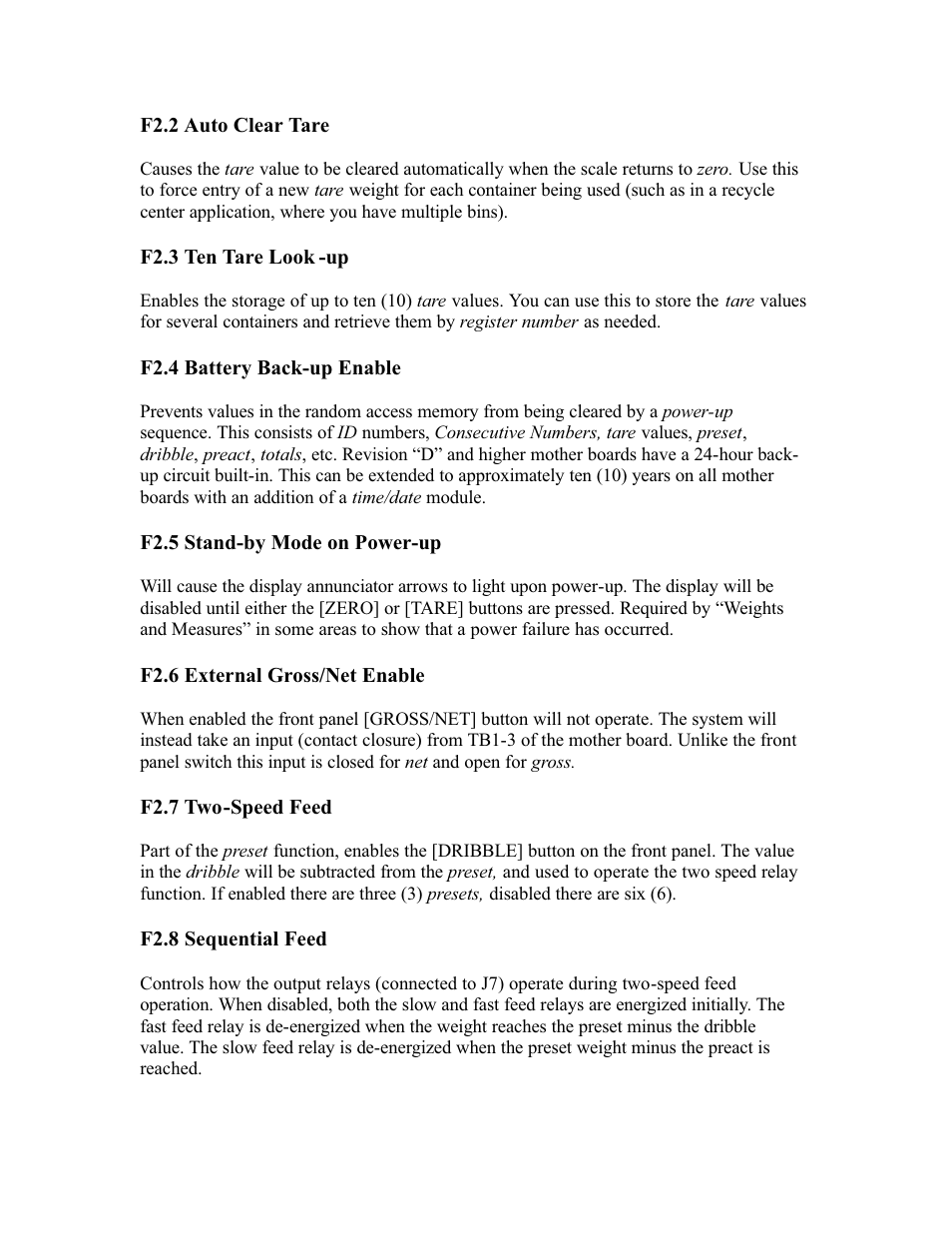 Rice Lake DWM-IV Weighmeter Standard Operators Manual User Manual | Page 22 / 62